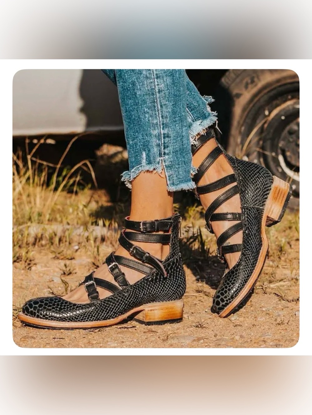 Freebird Marcel by Steven Black Textured Multi-Strap